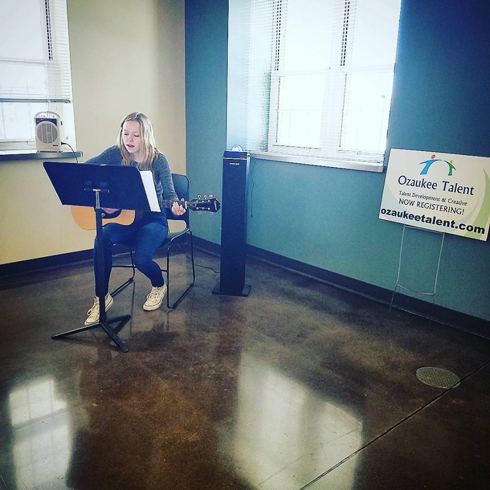 Emilie at Winds Fundraiser May 2017