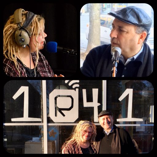 Radio Show Host Ben Merens with Angie Mack Reilly