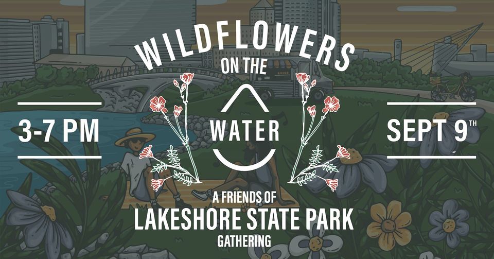 Wildflowers on the Water Custom Art Image for the 1st annual event September 9, 2023